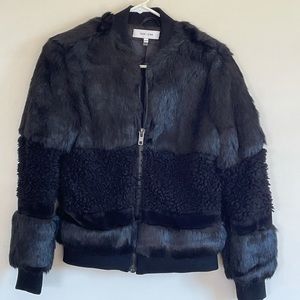John+Jenn Faux Fur Jacket